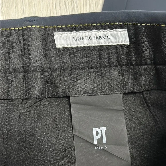 Mens 36/33 EU 52 PT Torino Alpha Flat Front Pants Kinetic Fabric